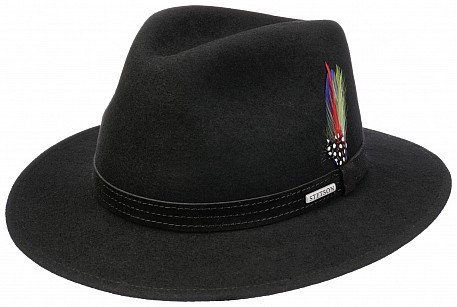 Klobouk Stetson Traveller Woolfelt černý