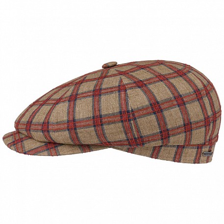 Bekovka Hatteras Linen Check Stetson