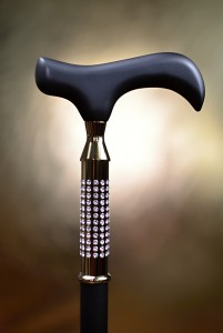 Vycházková hůl s nastavitelnou délkou Physio SWAROVSKI